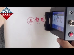 2.54 সেন্টিমিটার পোর্টেবল হ্যান্ডহেল্ড ইনকজেট প্রিন্টার বিভিন্ন রঙের ইনক কার্টিজ মুদ্রণের সাথে মিলিত